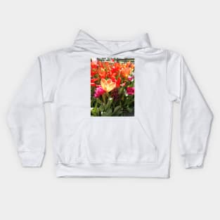 Tulips at the Empress Kids Hoodie